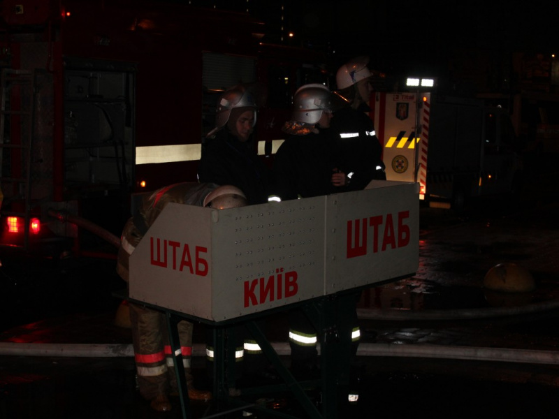 В Киеве горел Минский рынок